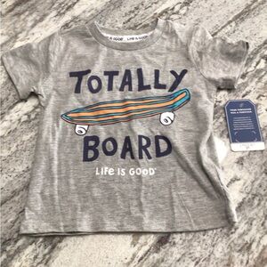 Toddler Boy Life Is Good T-Shirt